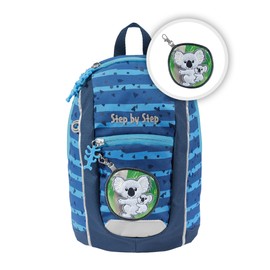 Step by Step KIGA Mini Backpack Set, Ergonomic Backpack with Height-Adjustable Chest Strap for Little Ones, for Nursery, Nursery & Nursery, from 12 M+, Toddlers, 6 Litres, Koala Coco, Backpack