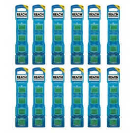 Reach 12/Pk REACH Listerine Ultraclean Access Flosser Refill Heads Replacements, Mint