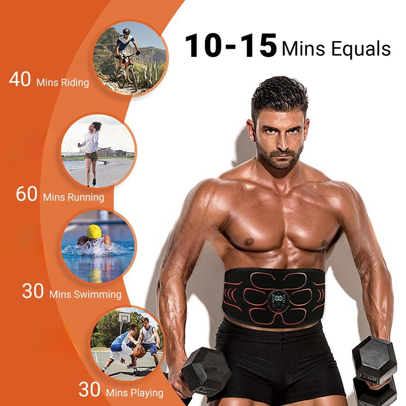 Ab Stimulator Muscle Toner, Abs Stimulator Machine Workout Equipment for