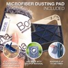Bona Microfiber Pad 3-Pack includes Dusting, Cleaning, and Deep Cleaning