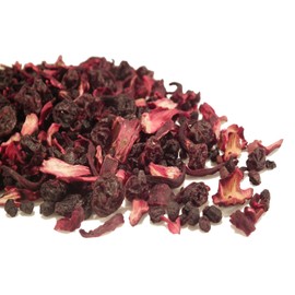 Berry Berry Tea Gift Caddy Airseal 100g Loose Leaf Herbal Infusion by TeaCakes of Yorkshire