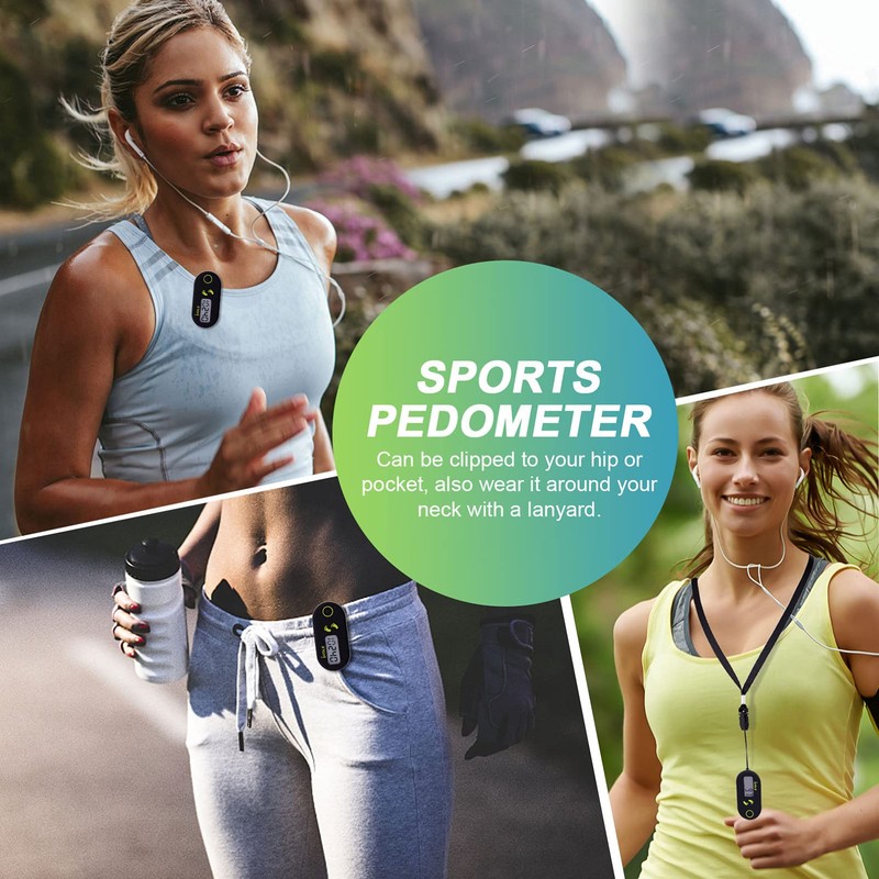 WINOMO Exercise Step Walking 3D Pedometer Accurate Step Counter Walking