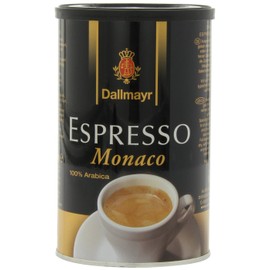 Dallmayr Gourmet Coffee, Espresso Monaco (Ground), 7-Ounce Tins (Pack of 4)