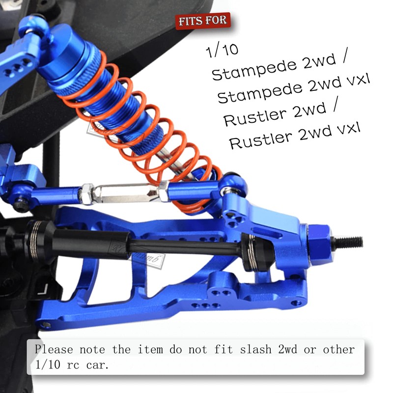 Rcarmumb Upgrades Part for 1/10 Rustler VXL 2wd/Stampede VXL 2wd,Steel