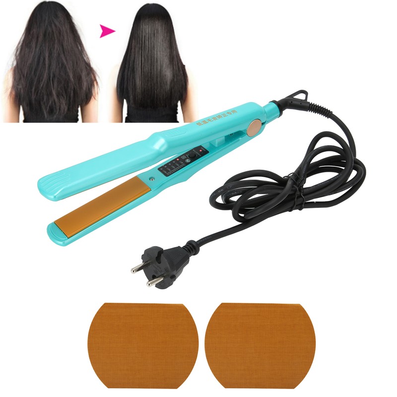 Hair Straightener Temperature Adjustable Hair Straightening Curling Flat Iron