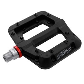 FOOKER MTB Pedals Mountain Bike Pedals 3 Bearing Non-Slip Lightweight Nylon Fiber Bicycle Platform Pedals for BMX MTB 9/16"