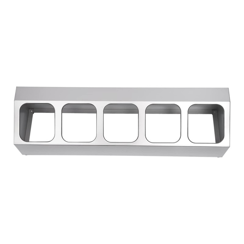 TITIDU Stainless Spice Rack, Seasoning Organizer Sauce Ingredients Fruits Holder