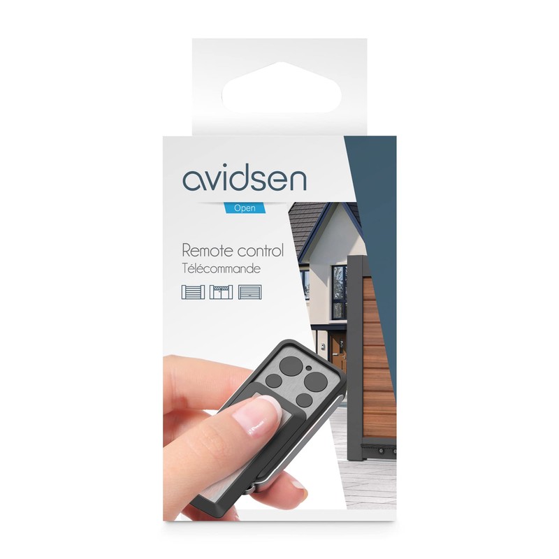 Avidsen 114253 Additional Remote Control for Automatic, Black