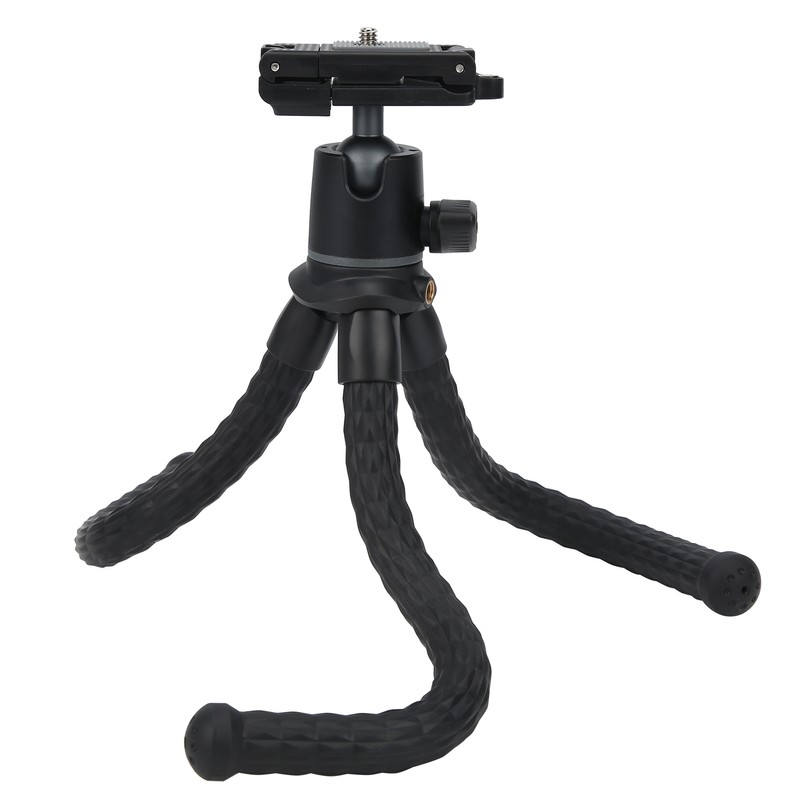TELESIN Portable Tripod Stand Flexible Desktop 360° Ball Head Tripod