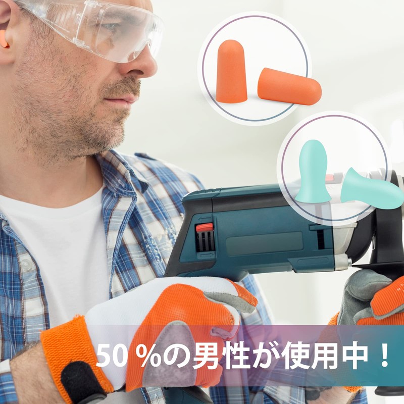 EARS SECRET Ear Plugs for Ear Canal Size Identification, Small