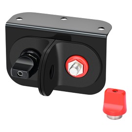Funnycity Battery Charging Posts, Briidea Remote Heavy Duty Battery Charging and Jumper Terminals with Mounting Plate, black and red