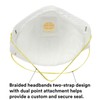 3M 3M 8511 Particulate Disposable Respirator, N95, Pack of 80,