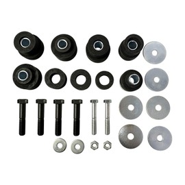 IBESTWOLF Subframe Bushing Kit with Hardware and Bolts for 1967-1972 Chevy Camaro Pontiac Firebird for 1969-1972 Chevy Nova