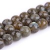 (12mm/Gray) - GEM-inside Labradorite Gemstone Loose Beads Natural 12mm Round