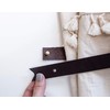 KEYAIIRA - Leather Curtain Tie Back - minimal curtain holdbacks,