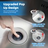 Hibbent Upgraded 3 in 1 Kitchen Sink Drain Strainer, Stainless