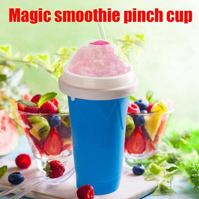 Slushy Maker Portable Travel Ice Cup DIY Homemade Freeze Drinks