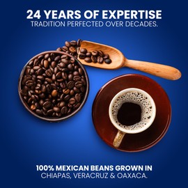 gila café Whole Beans Coffee Medium Roast Signature Blend 32oz (1-Pack) - 100% Mexican Arabica Roasted Coffee Beans - Made with Coffeeberry - Chocolate, Roasted Almond Notes