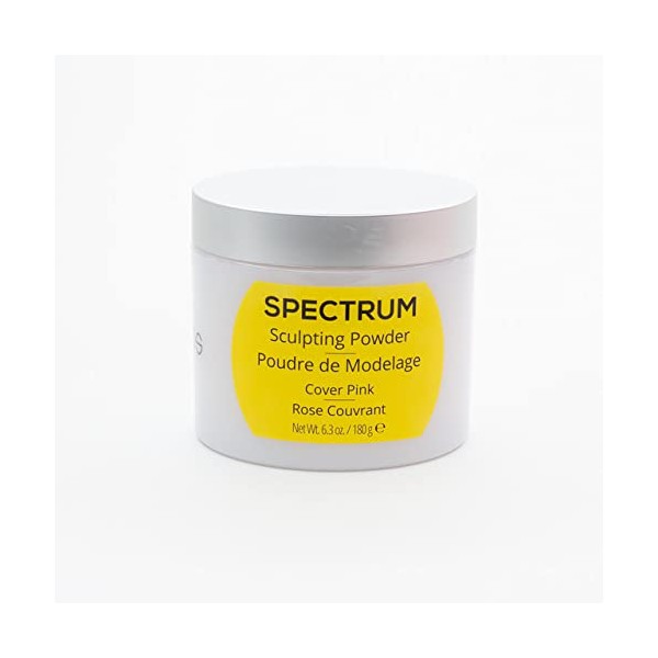 Polvo para uñas acrilicas, color rosa, Helios Spectrum Sculting powder