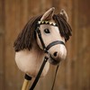 Hobby Horse Bridle Craft: Material Set with Faux Leather in