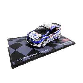 OPO 10 - Rally car 1/43 compatible with Ford Fiesta S2000 Monte Carlo 2010 Hirvonen Lehtinen - BR48