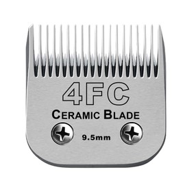 AUDOC Removable Pet Dog Clippers, Ceramic Blades, Compatible with Moser 45-50 Series Clippers, Heiniger/Wahl 10 KM, Andis/Oster A5, Size 4FC 3/8 Inch (9.5 mm) Cutting Length
