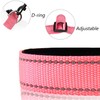 Reflective Dog Collar Breathable Pet Collar Adjustable Nylon Collars Multicolor