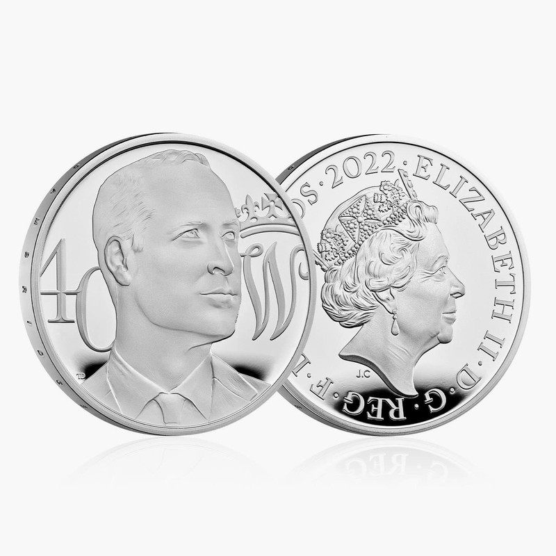 Royal Mint UK 2022 40th Birthday HRH The Duke of