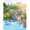 POOLHACKER Original Pool Sprinkler Fountains for Above and In-ground Pools,