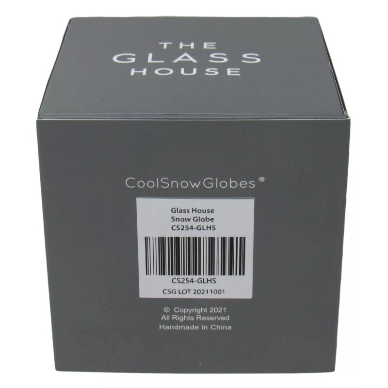 CoolSnowGlobes BRAND NEW Philip Johnson The Glass House Collectible Snow