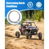 Upgrade 1911735 Front Right Brake Hose Line Compatible with Polaris