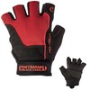 Contraband Black Label 5120 Pro Series Lifting Gloves (Red, Large)