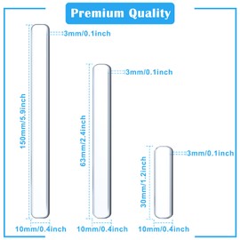 Shappy 44 Pcs Cabinet Door Bumpers Glass Table Top Anti Slip Pads Car Edge Guards Self Adhesive Protector Clear Rubber Silicone Bumper Strips for Doors, Drawers, Chairs