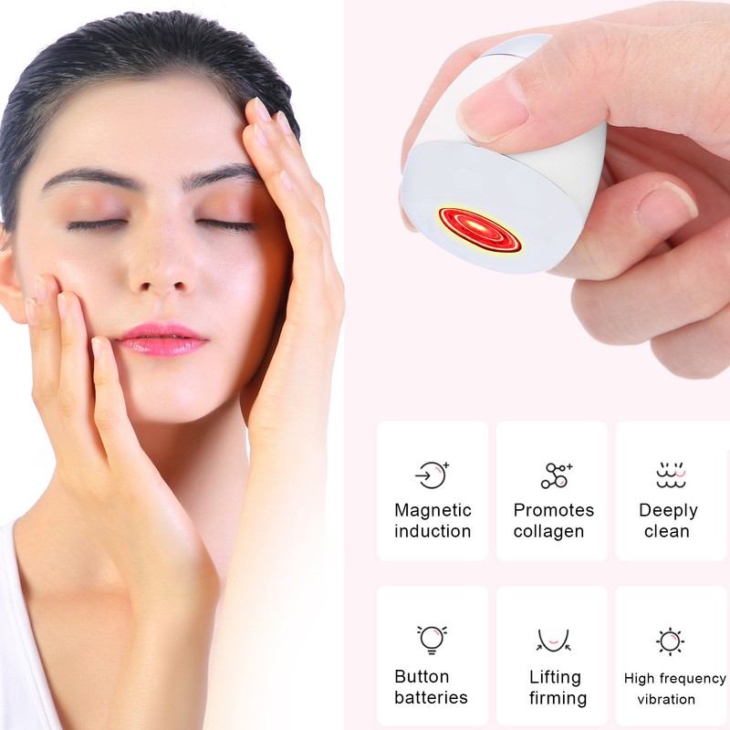 Red Light EMS Magnetic Face Care Device Photon Light Therapy