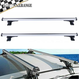 refitfullrange Universal 48" Aluminum Car Top Roof Rack Cross Bar Luggage Cargo Carrier Rails