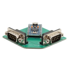 Handle Joysticks USB Adaptor Compact Low Latency Handle Converters External Board for RasPi for Mister FPGA for PC for MD Handle Adapter