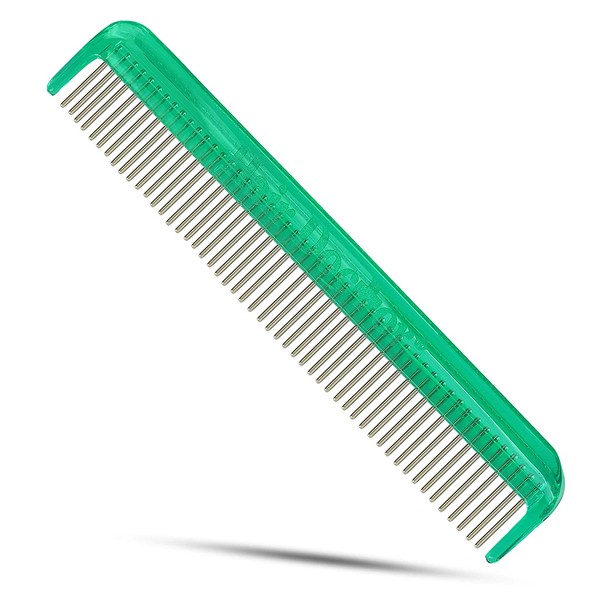 Hair Doctor Vanity Comb (7" Beautiful Emerald Green)