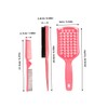 TOVINANNA 1 Set Hair Comb Foldable Teaser Brush Folding Hair