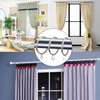 Fippy Pack of 60 Curtain Rings Metal for Hanging Curtains