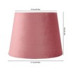 Fabric Lampshade E27 E14 Velvet Conical Decorative Lamp Replacement Shade