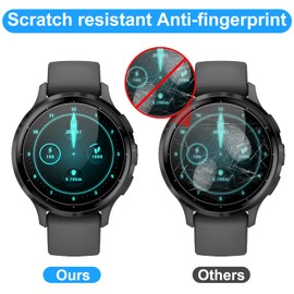 6 Pack Screen Protectors for Garmin Venu 3s, Soft TPU Screen Film, HD Clear, Full Coverage, Scratch Resistant,Protector de Pantalla