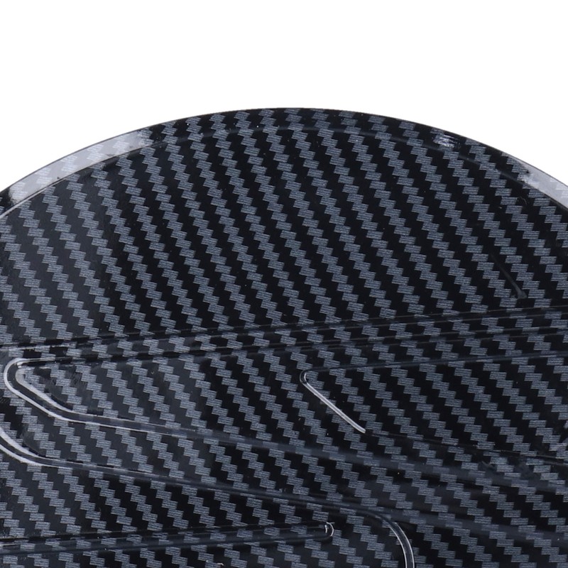Fuel Tank Cover Trim Gas Cap Lid Carbon Fiber Style