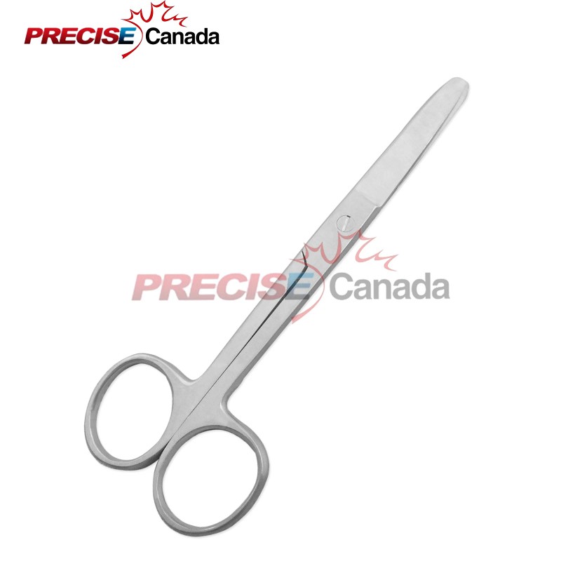 PRECISE CANADA OPERATING DISSECTING SURGICAL SCISSORS 5.5" STRAIGHT BLUNT BLUNT