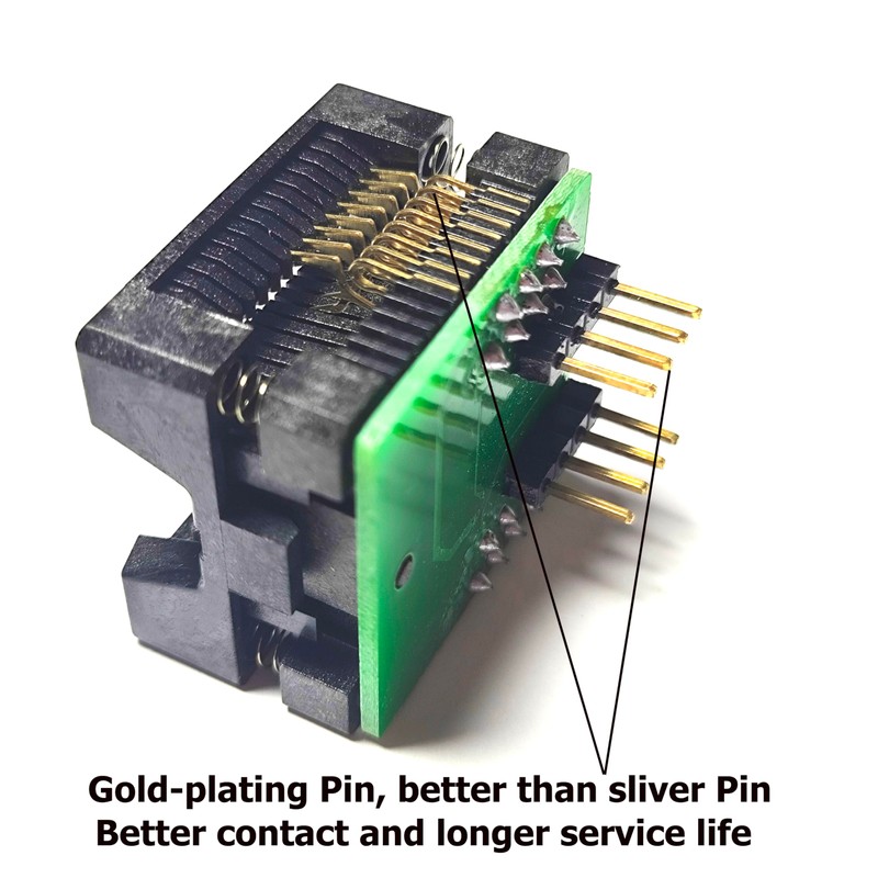 SOP8 to DIP8, SOP16 to DIP16 IC Programmer Socket Converter