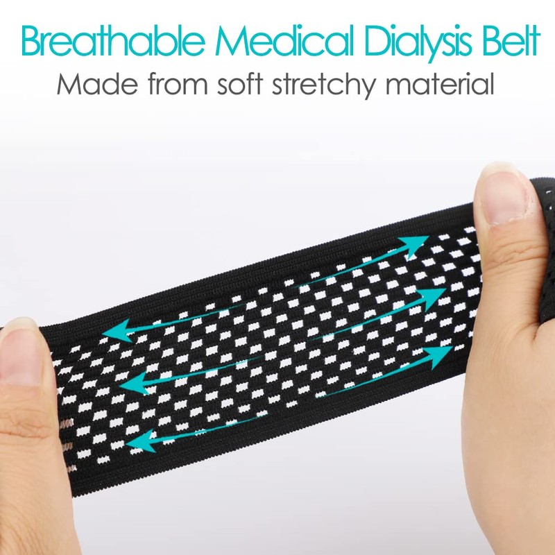 Mesh Breathable PD Belt Peritoneal Dialysis Catheter Accessories Supplies Soft