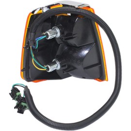 KarParts360 For Volvo WIAES/WIA Integral Aero Sleeper Signal Light Assembly 1988-1997 Pair Driver and Passenger Side Yellow Lens For WH2550100 | 1114975