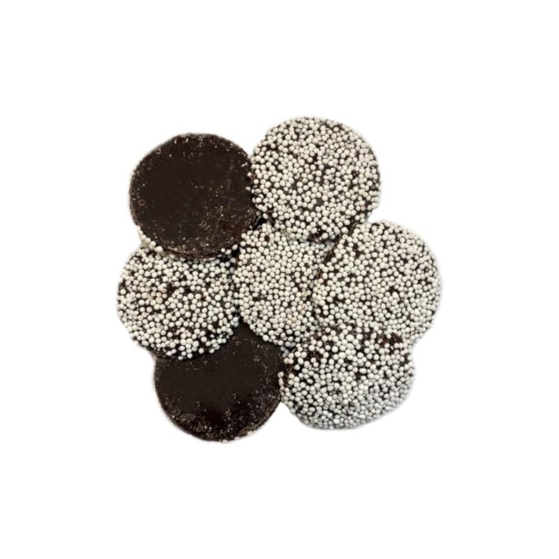 Bayside Candy Nonpareil Snow Caps, 3LBS-dark chocolate