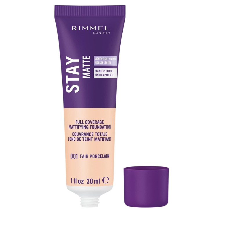 Rimmel London Stay Matte Liquid Mousse - 001 Fair Porcelain
