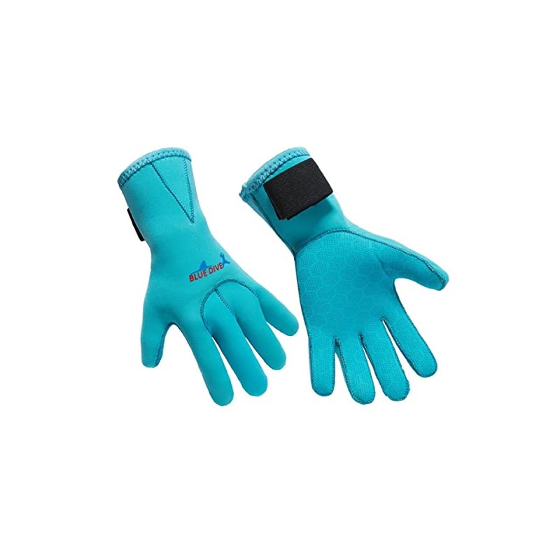 EXCEREY 3MM Surf Snorkeling Gloves Float Gloves Swimming Gloves Neoprene