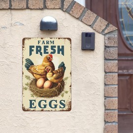 Farm Fresh Eggs, Chicken Nest